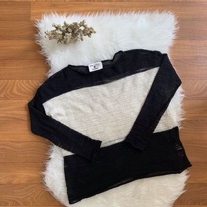 Alice + Olivia Scoop Lightweight Sweater